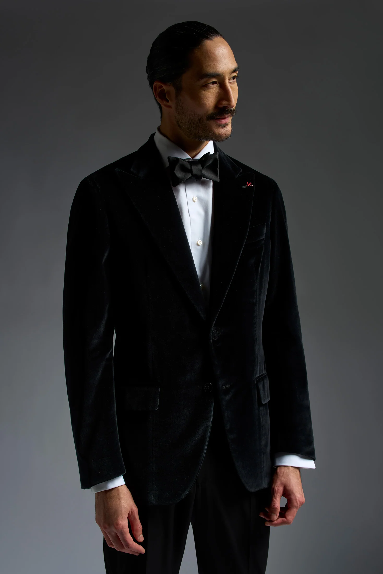 Marechiaro Peak Lapel Smoking Jacket - Image 6