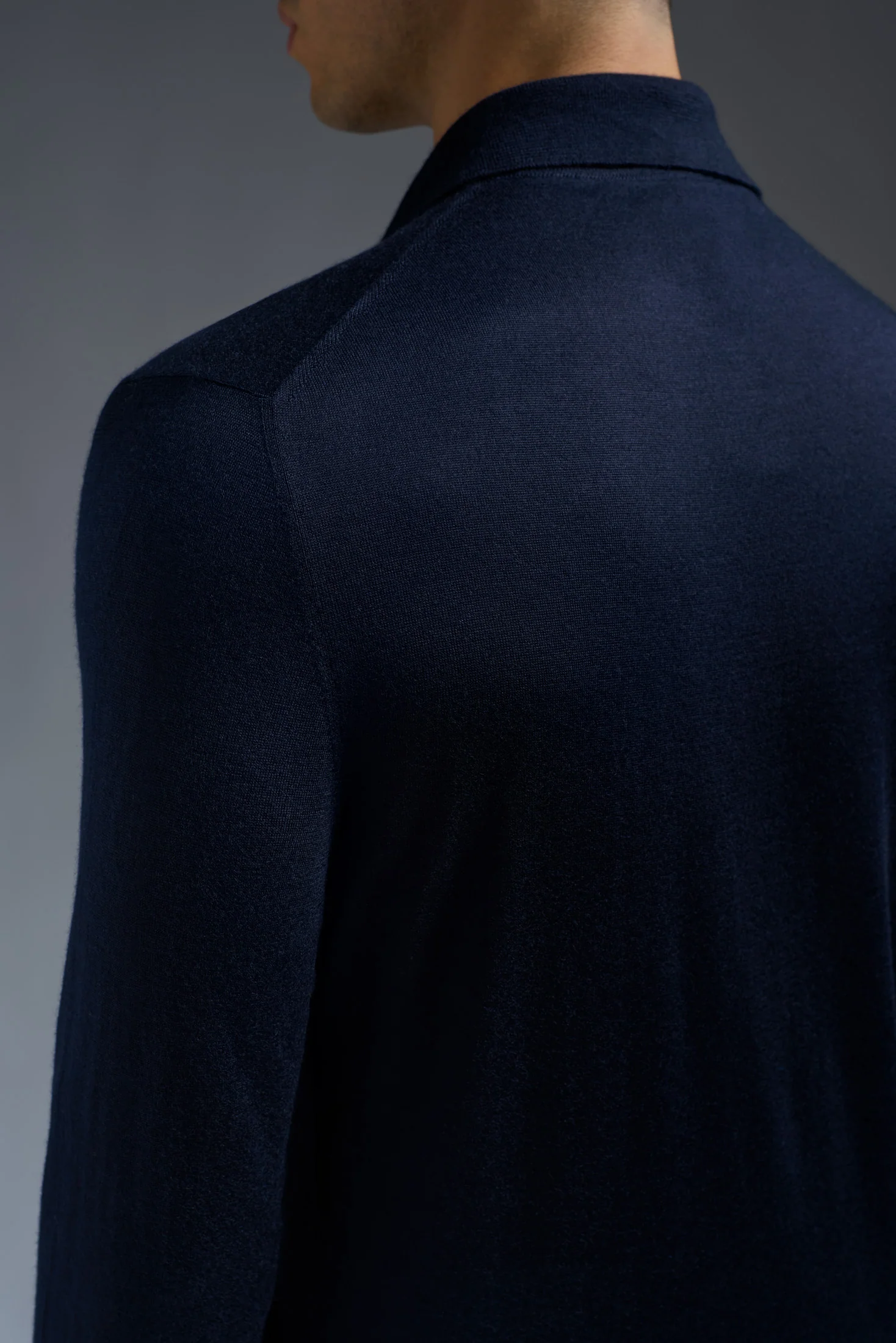 Polo long sleeve open collar yp002 - Image 14