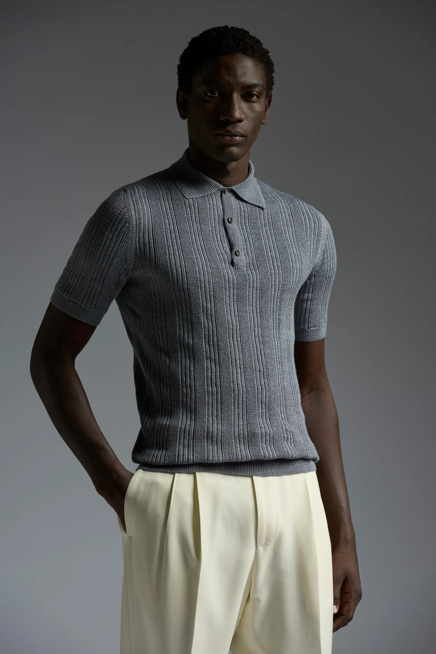 Polo Short Sleeve w/button - Image 6