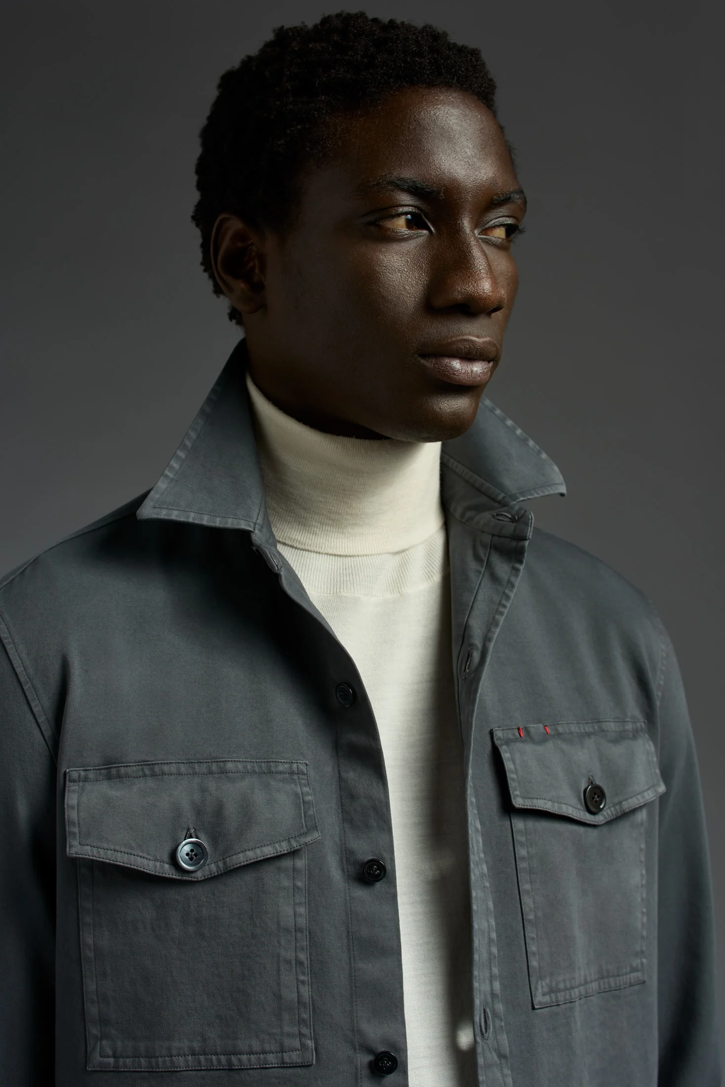 The Overshirt SOLID COMFORT COTTON CASHMERE - Image 3