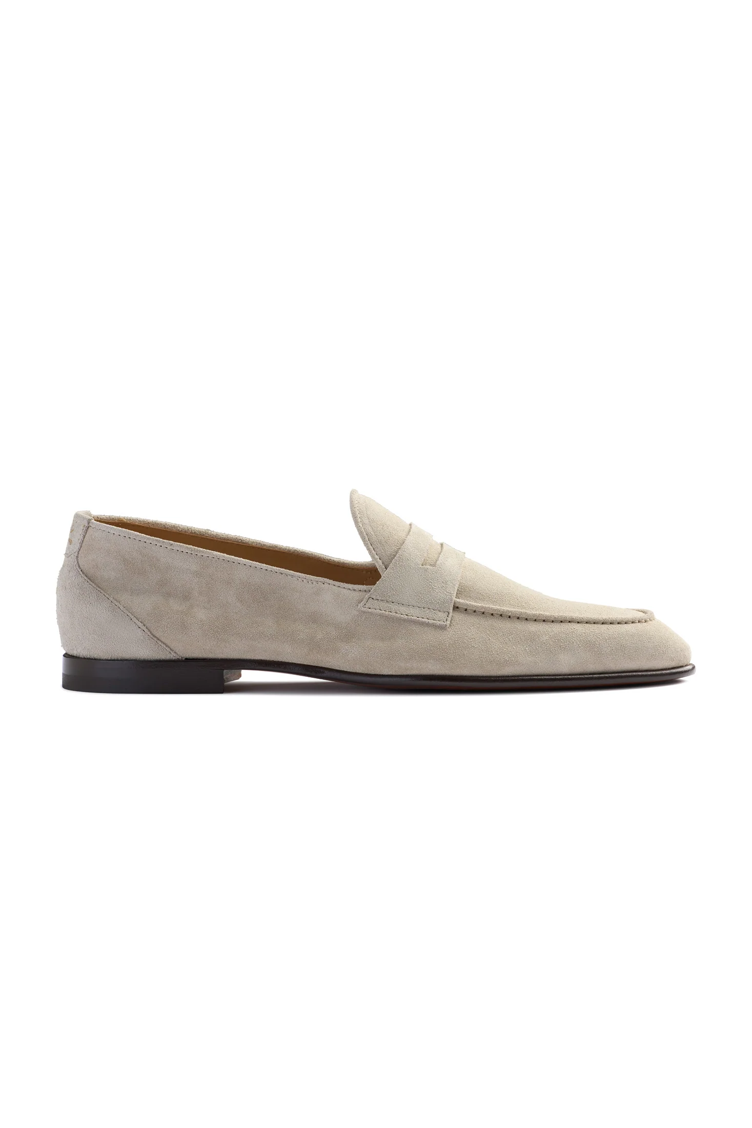 Unlined Sueede Penny Loafer - Image 11