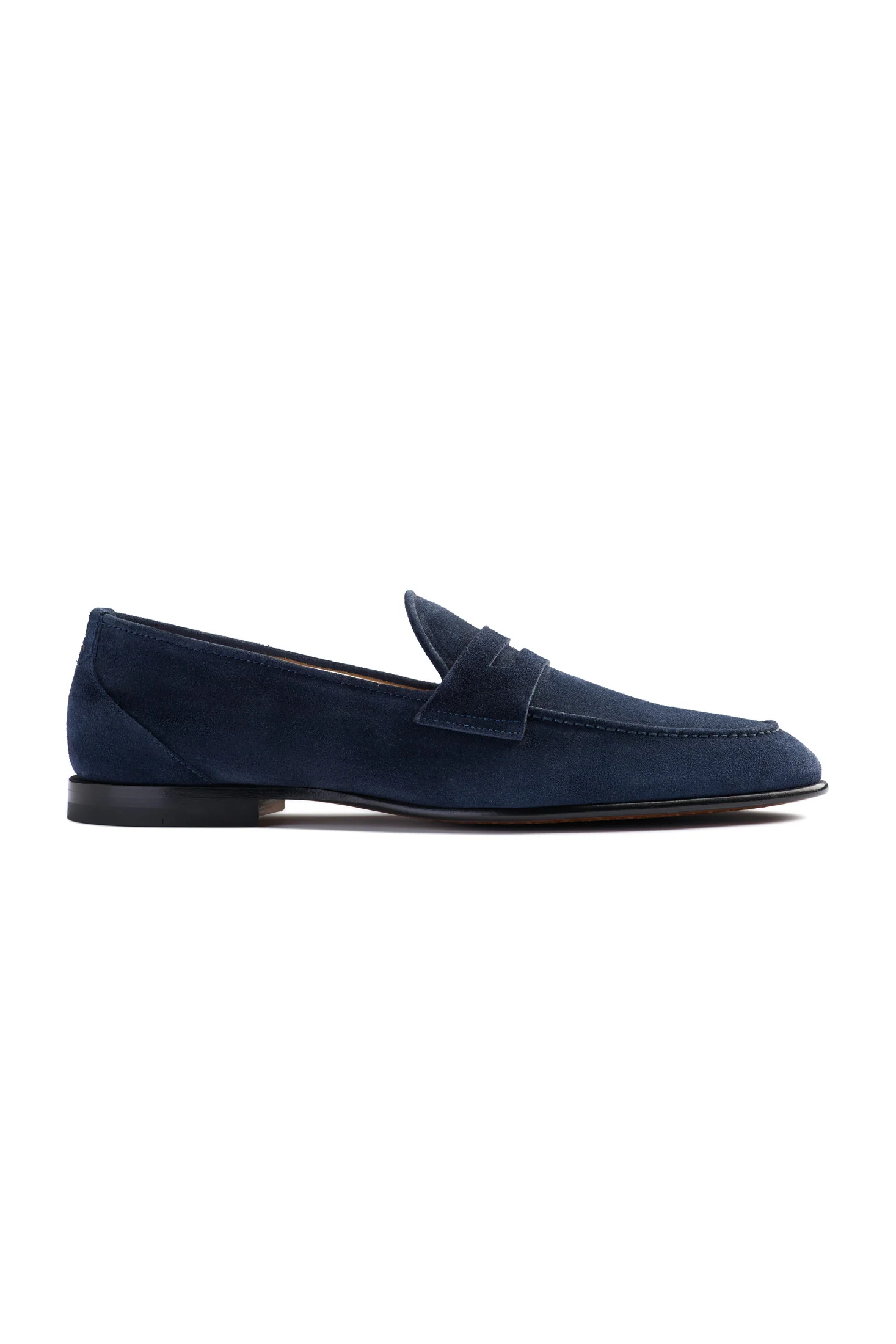 Unlined Sueede Penny Loafer - Image 16