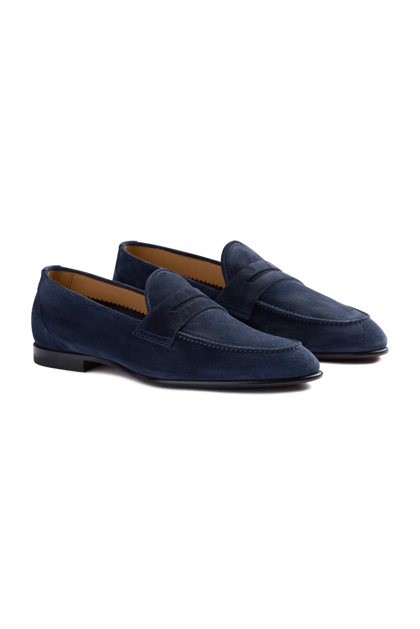 Unlined Sueede Penny Loafer - Image 17