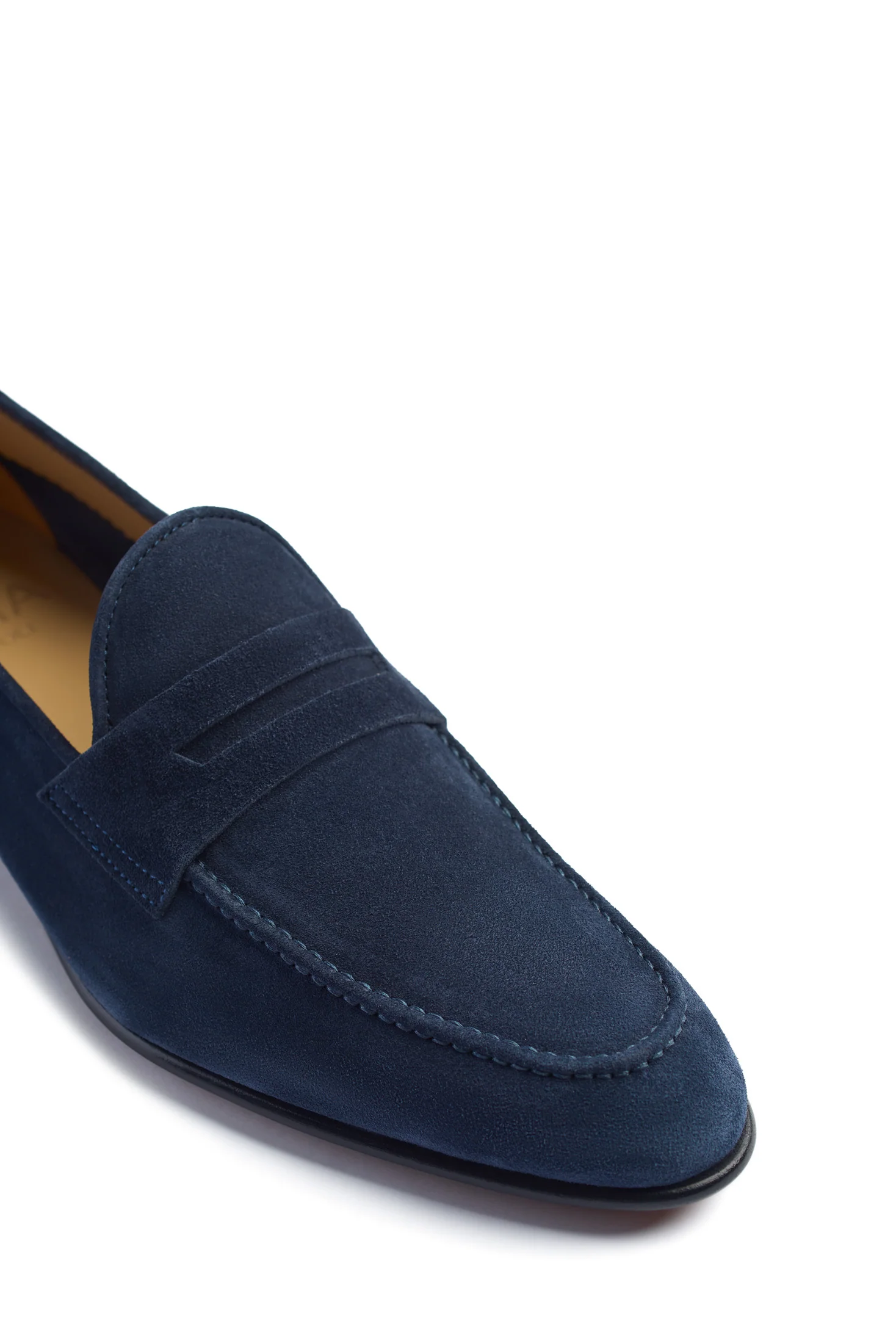 Unlined Sueede Penny Loafer - Image 19