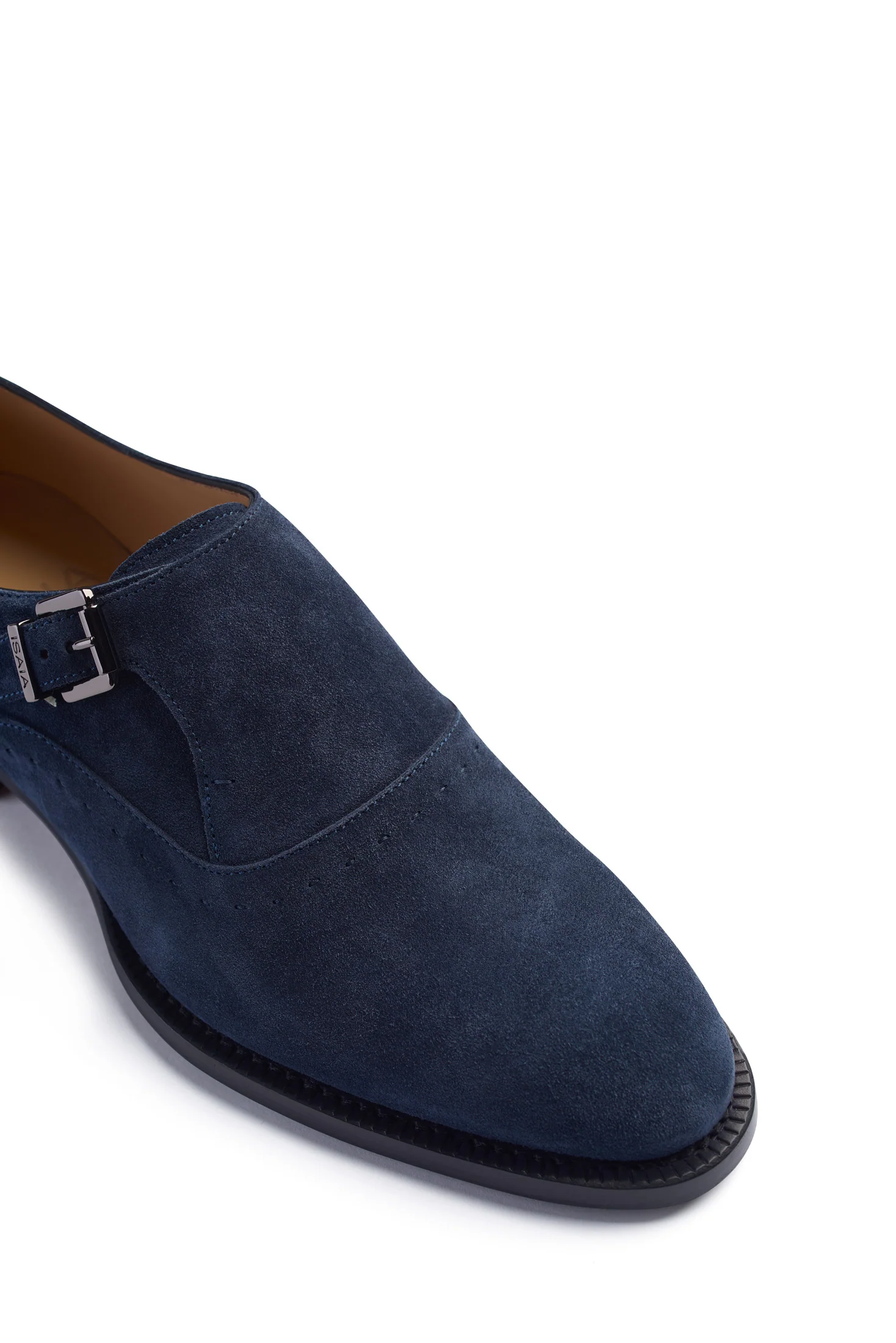 AMF Suede Single Monk Strap - Image 4