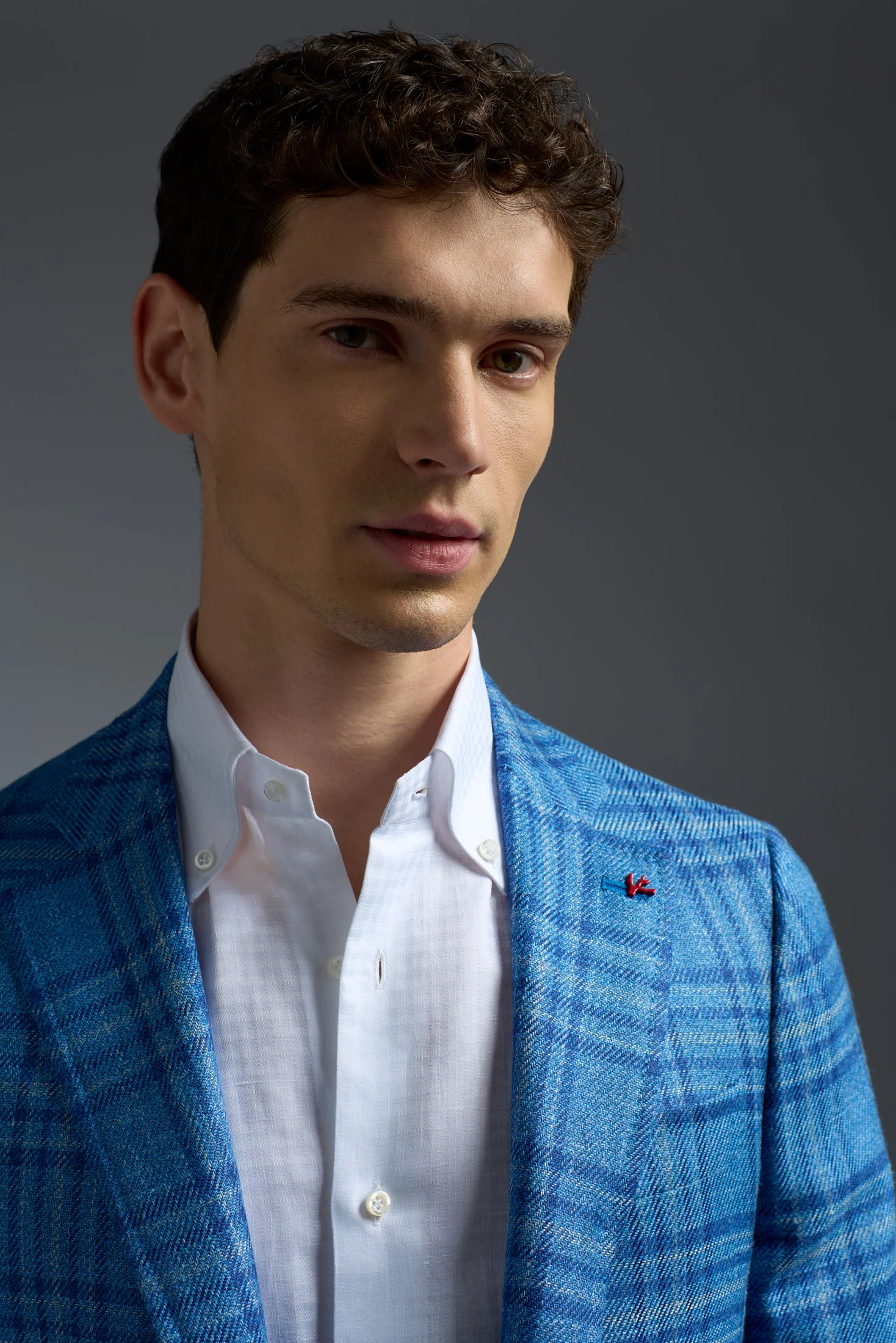 Wool Silk and Linen Capri Blazer - Image 3