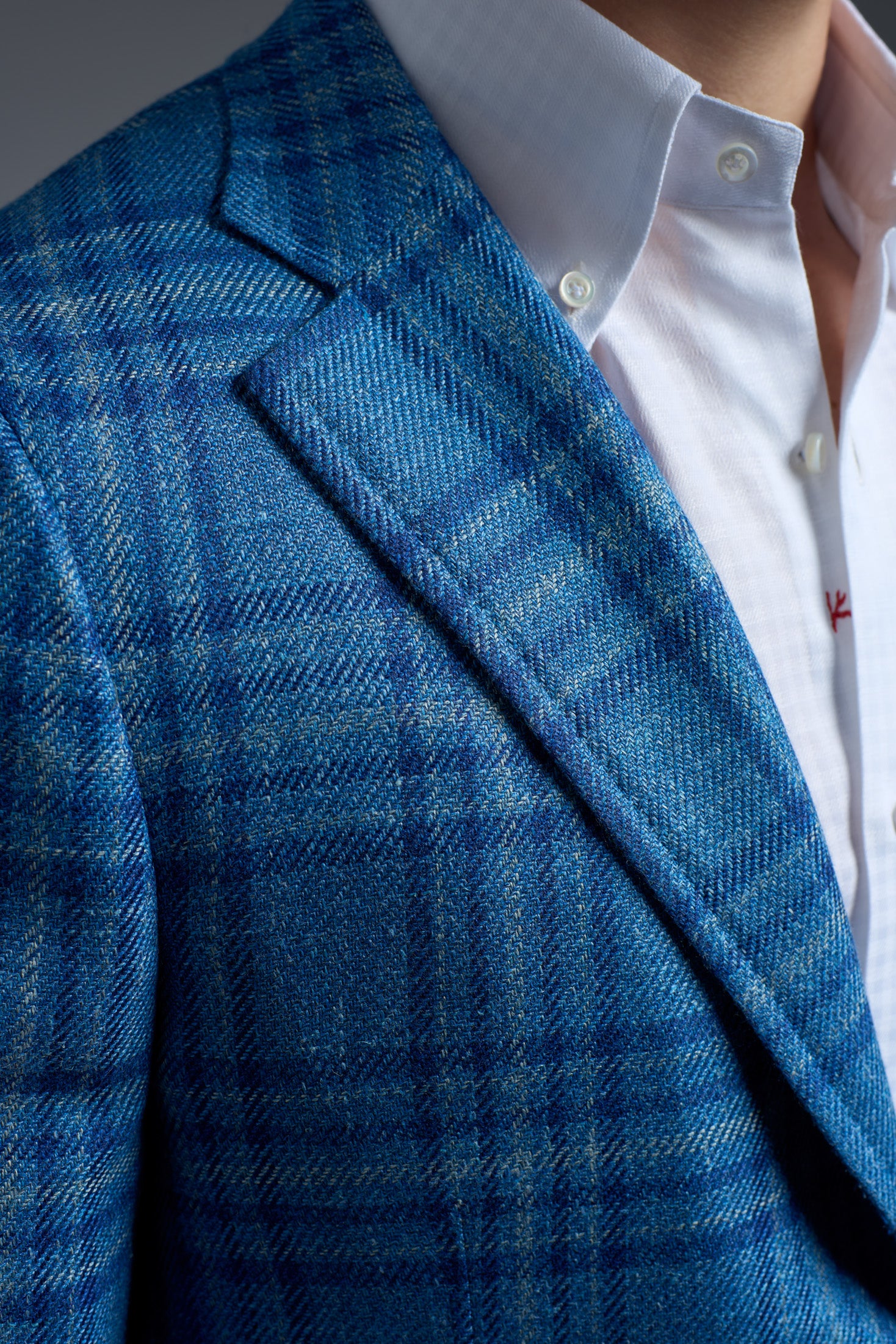 Wool Silk and Linen Capri Blazer - Image 4