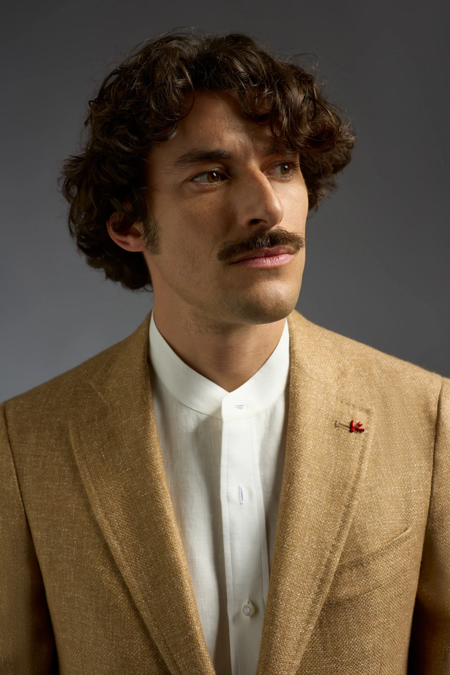 Linen Cashmere and Silk Capri Blazer - Image 3