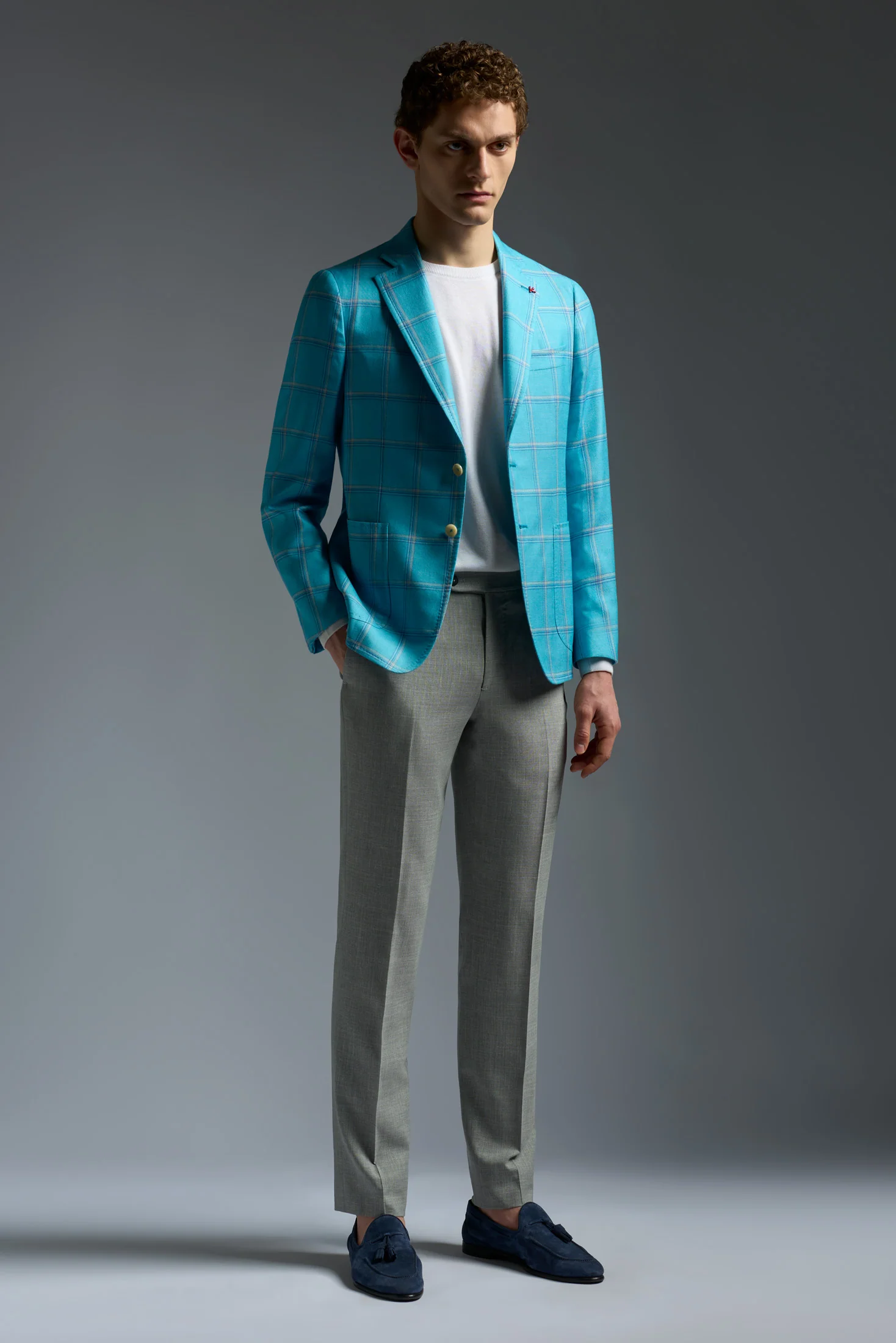 Cashmere and Silk Capri Blazer - Image 2