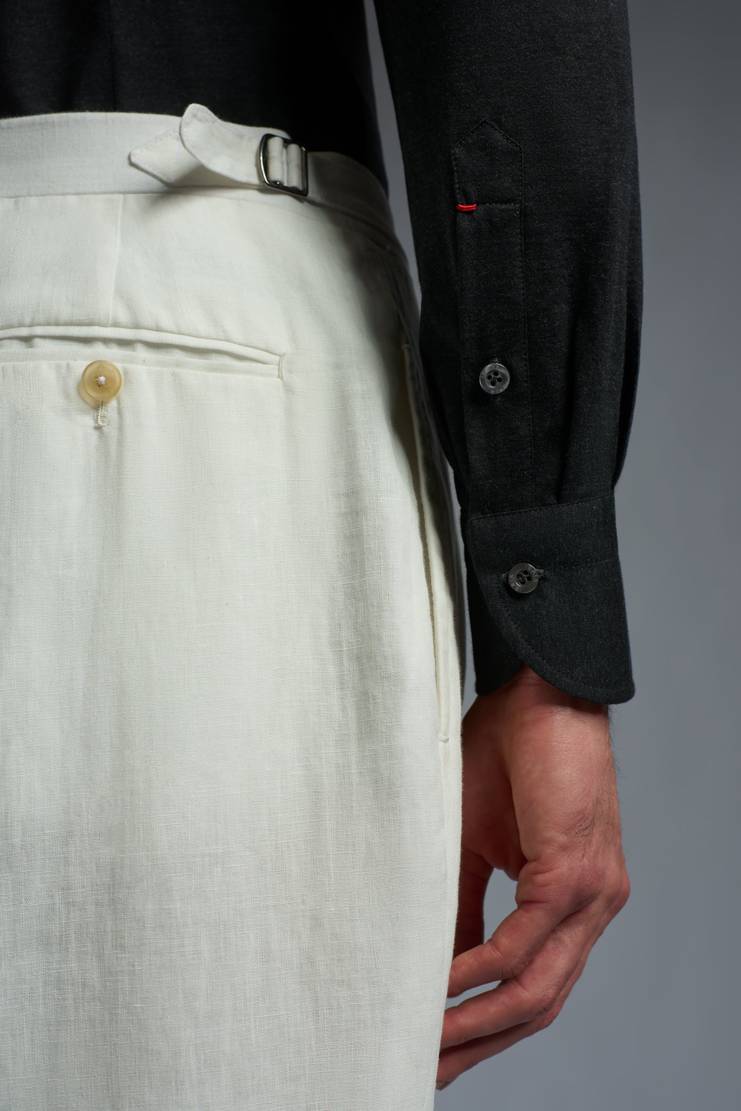 Filo di Scozia Long Sleeve Jersey Shirt - Image 19