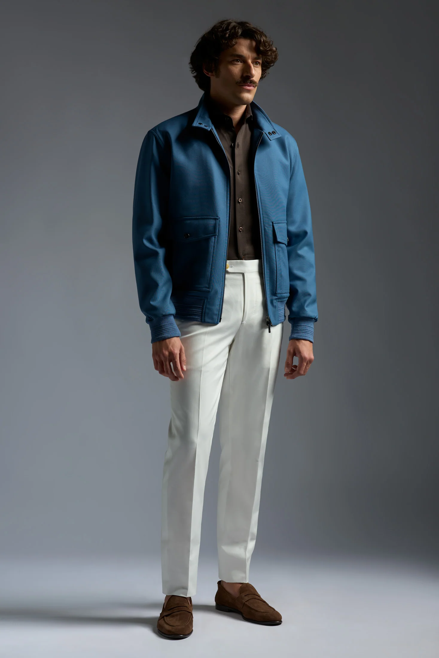 Filo di Scozia Long Sleeve Jersey Shirt - Image 2