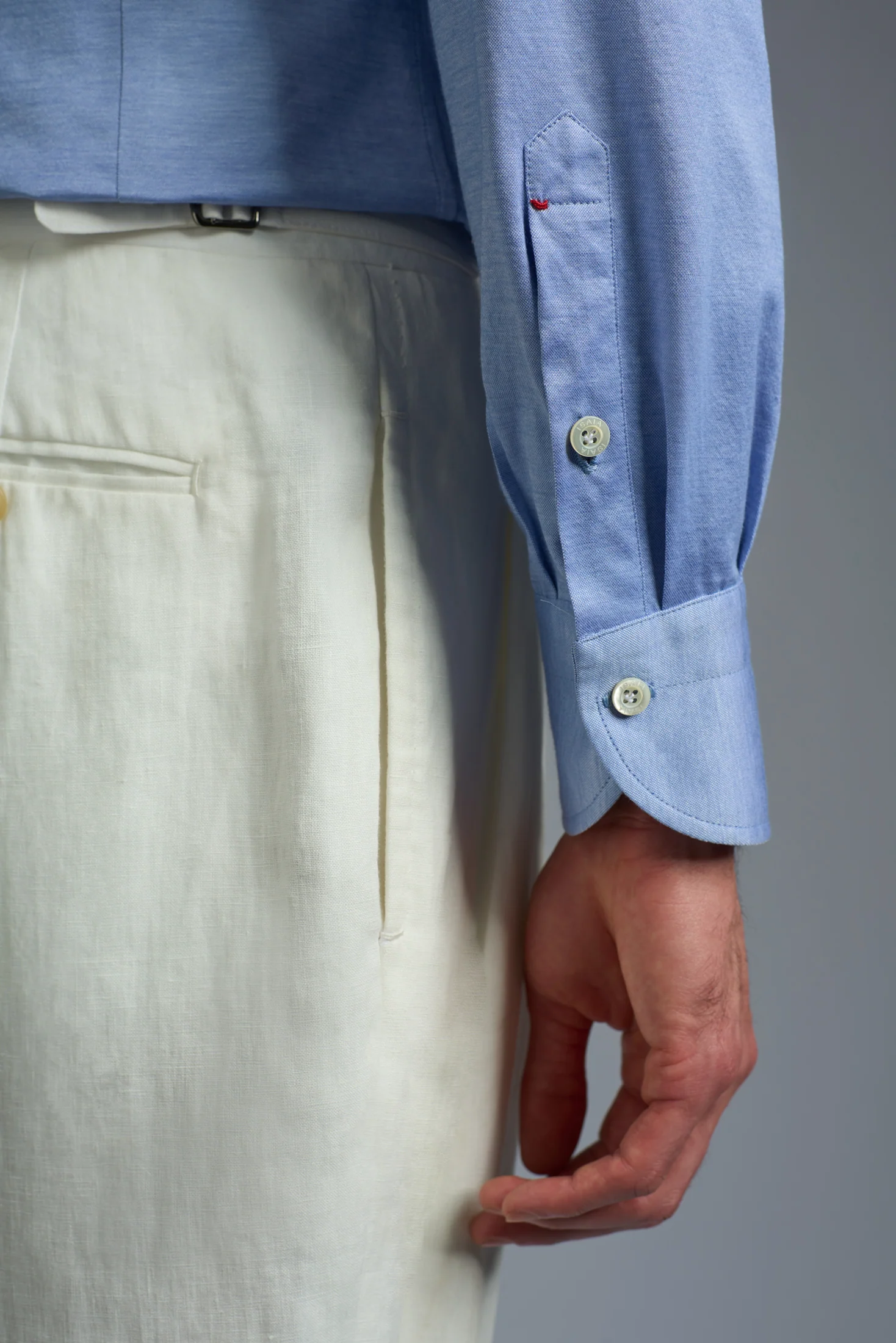 Filo di Scozia Long Sleeve Jersey Shirt - Image 14