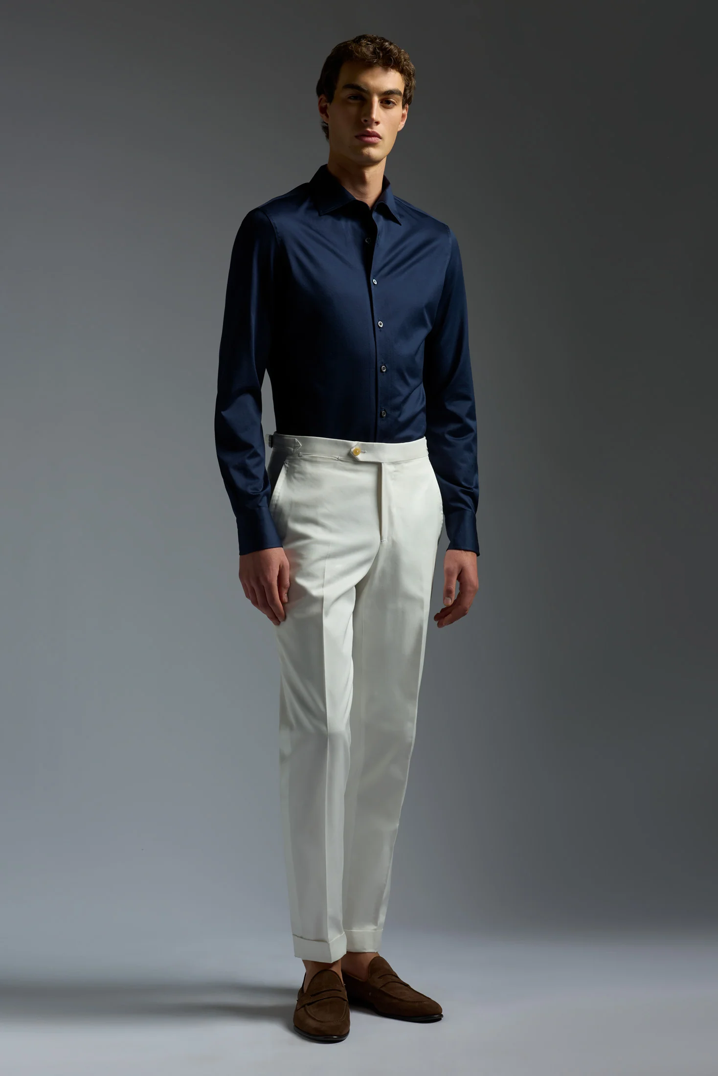 Filo di Scozia Long Sleeve Jersey Shirt - Image 2