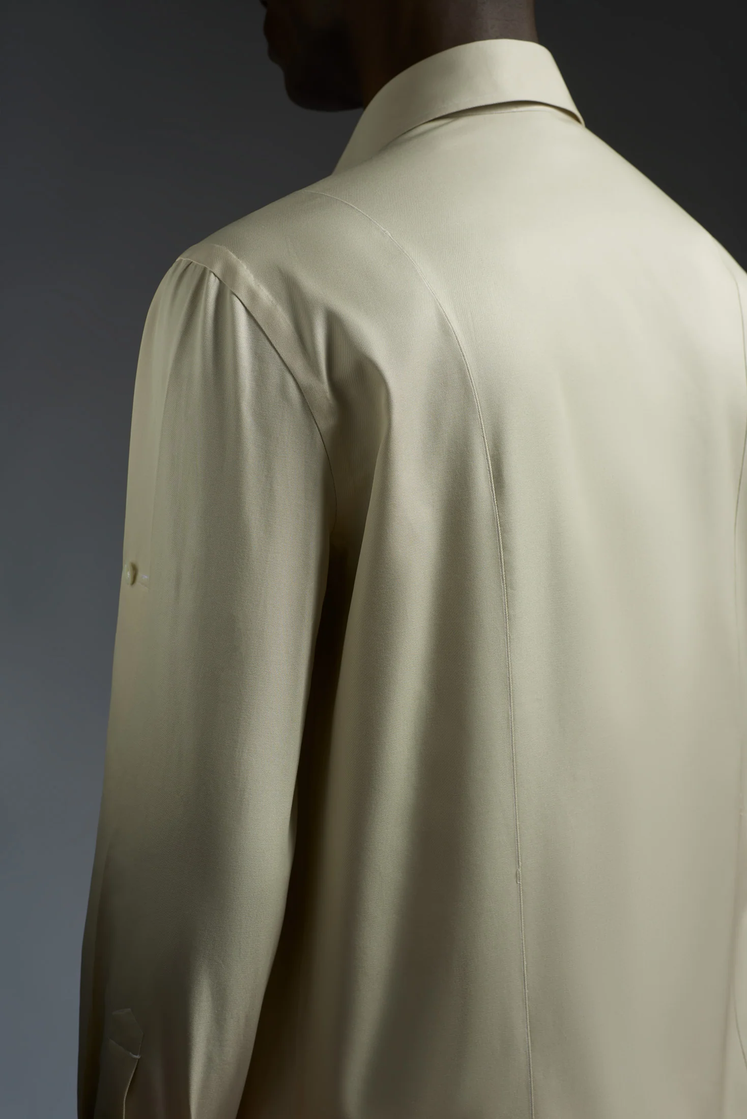 Cotton Gabardine Tailored Shirt - Image 20