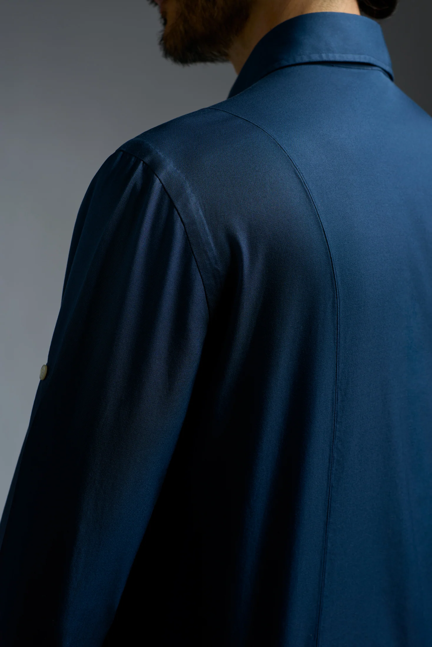Cotton Gabardine Tailored Shirt - Image 25
