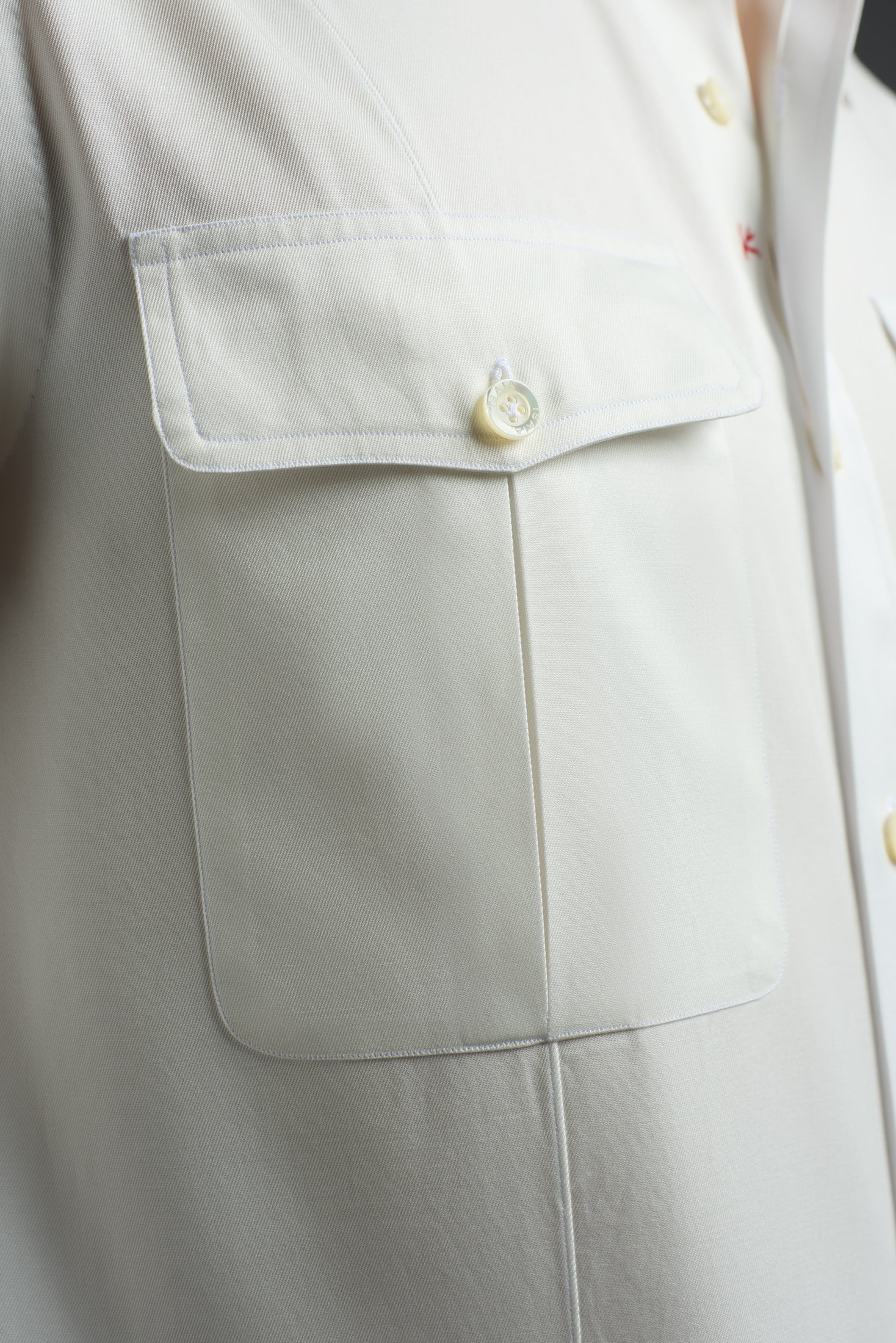 Cotton Gabardine Tailored Shirt - Image 9