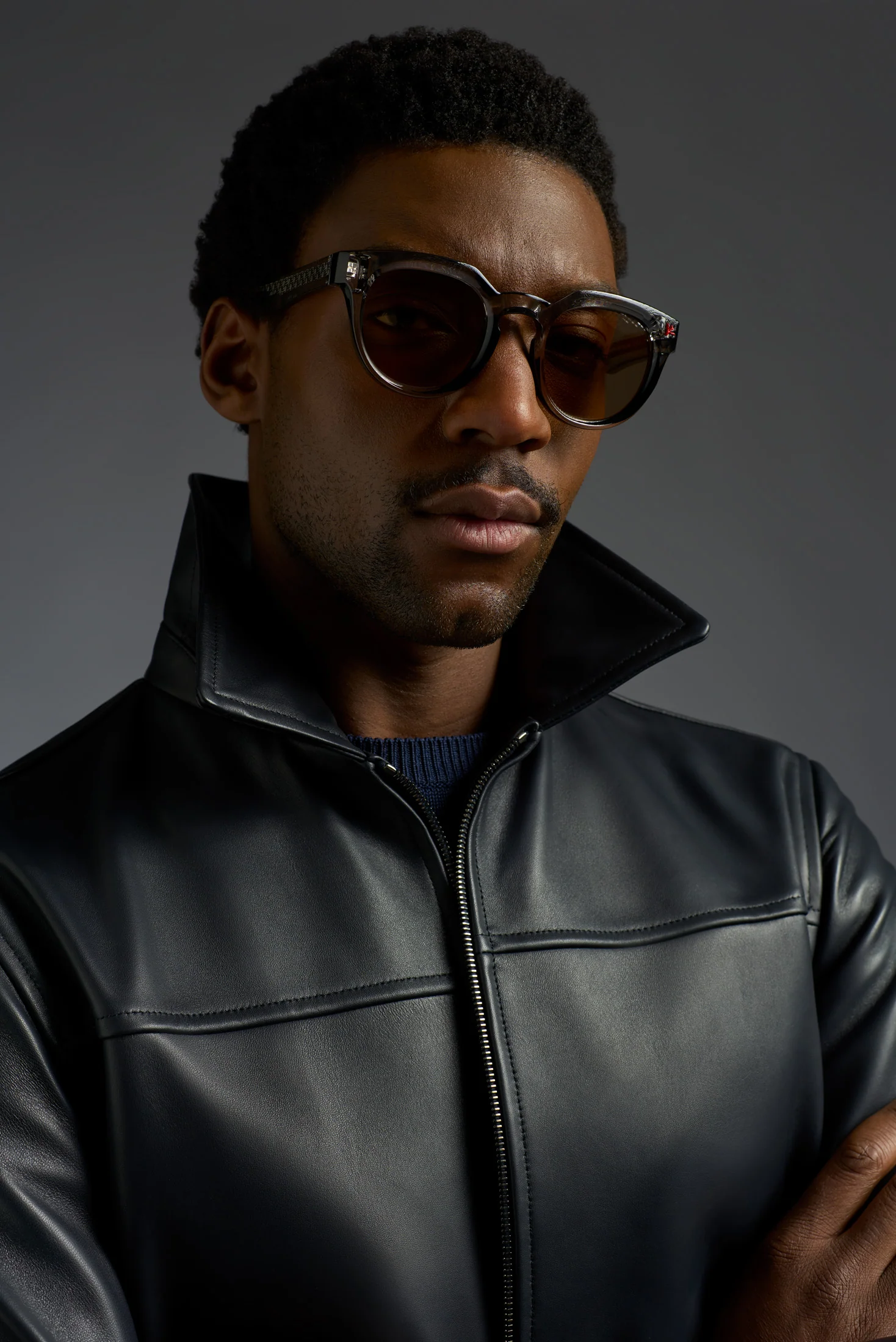 Sport Leather Aviator - Image 4