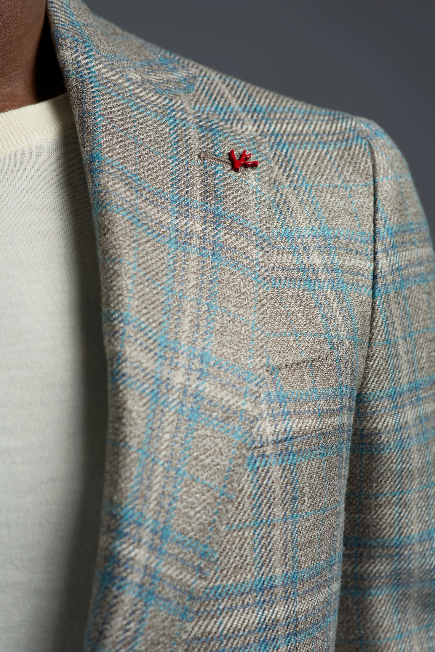 Wool Silk and Linen Marechiaro Blazer - Image 4
