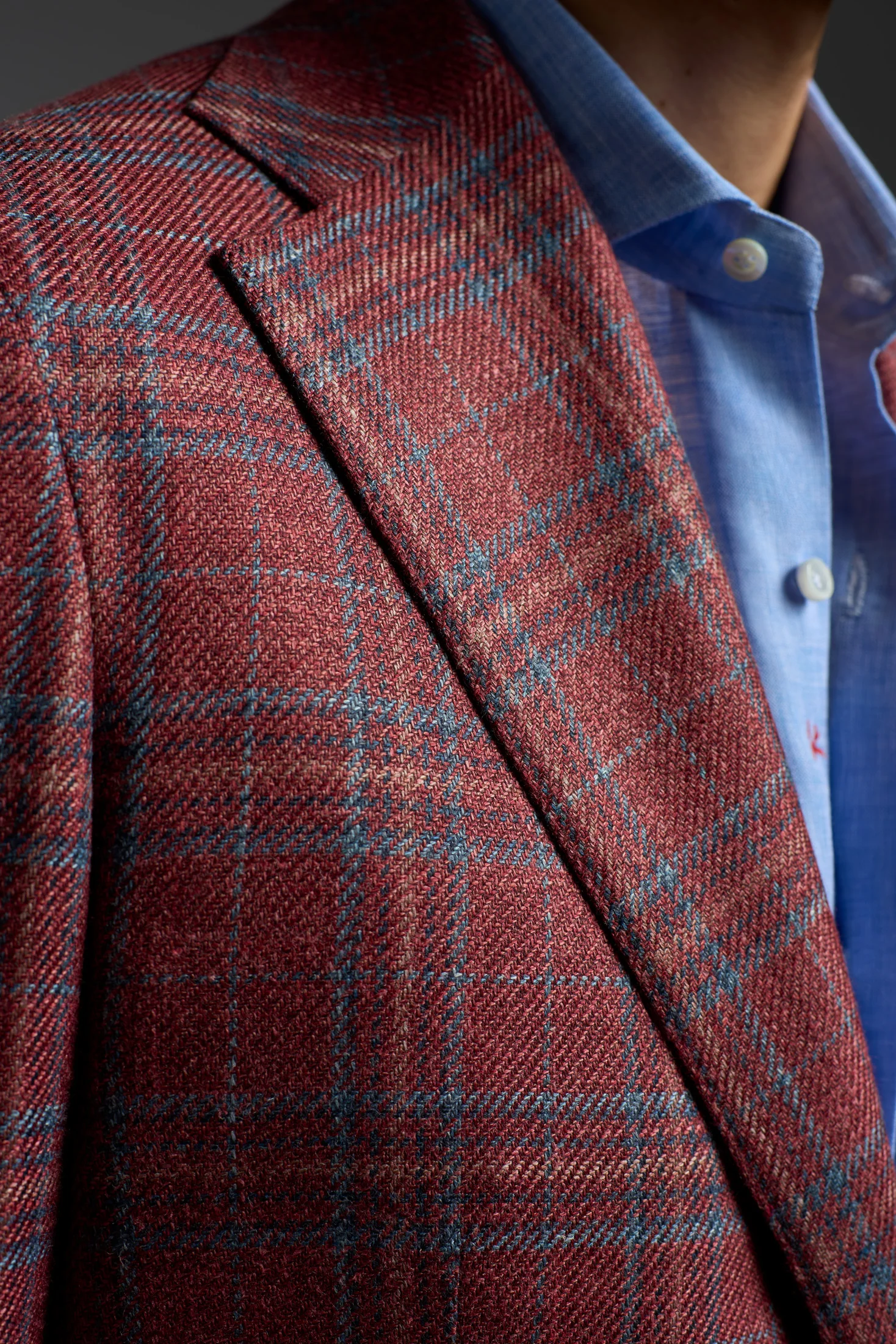 Wool Silk and Linen Marechiaro Blazer - Image 9