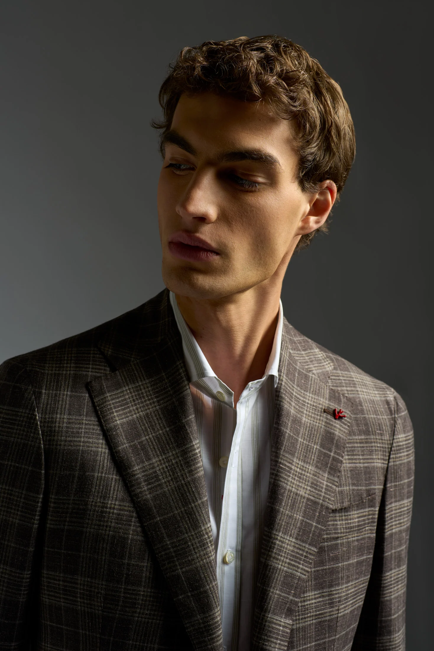 Soft Wool Chasmere Silk and Linen Marechiaro Blazer - Image 3