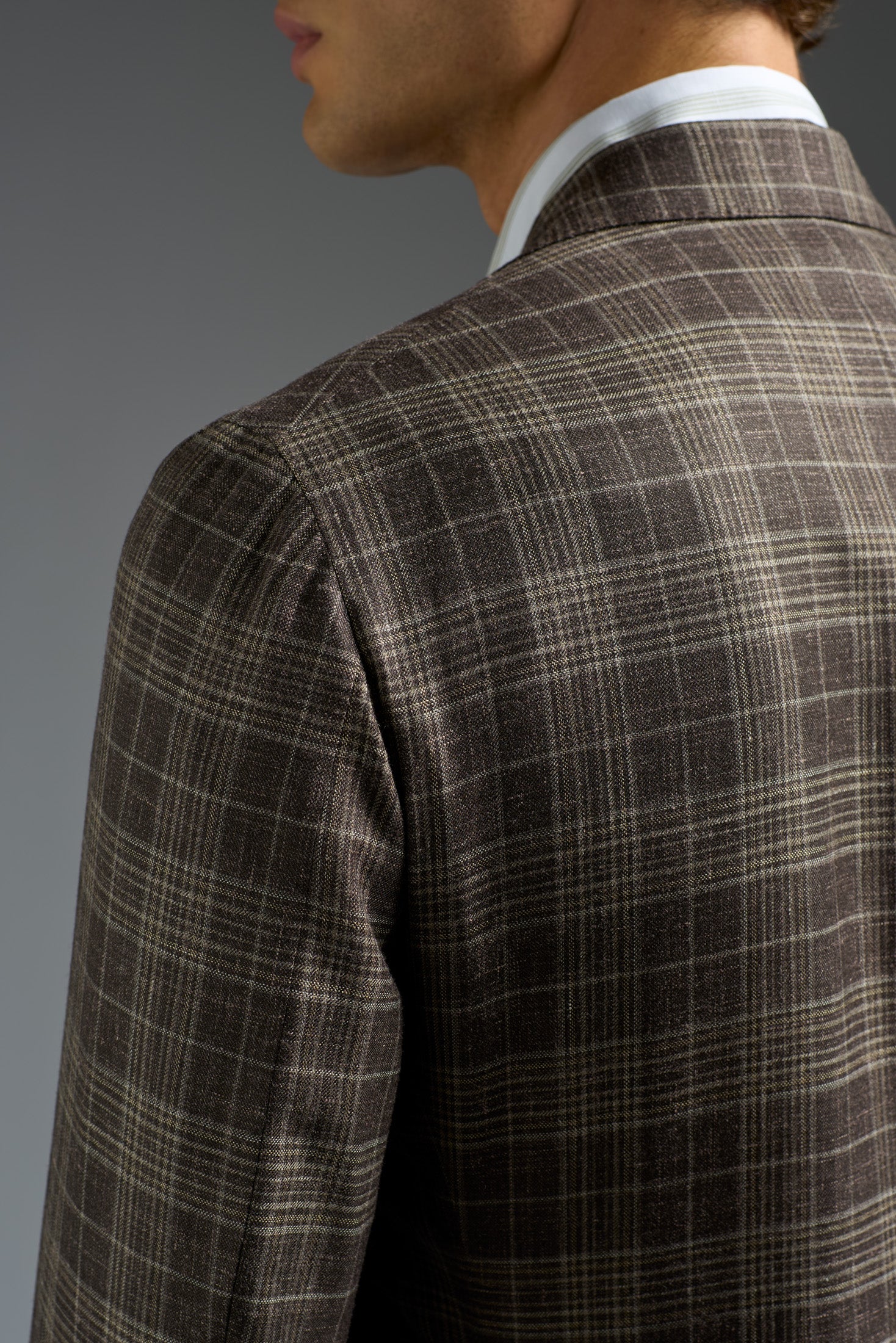 Soft Wool Chasmere Silk and Linen Marechiaro Blazer - Image 5