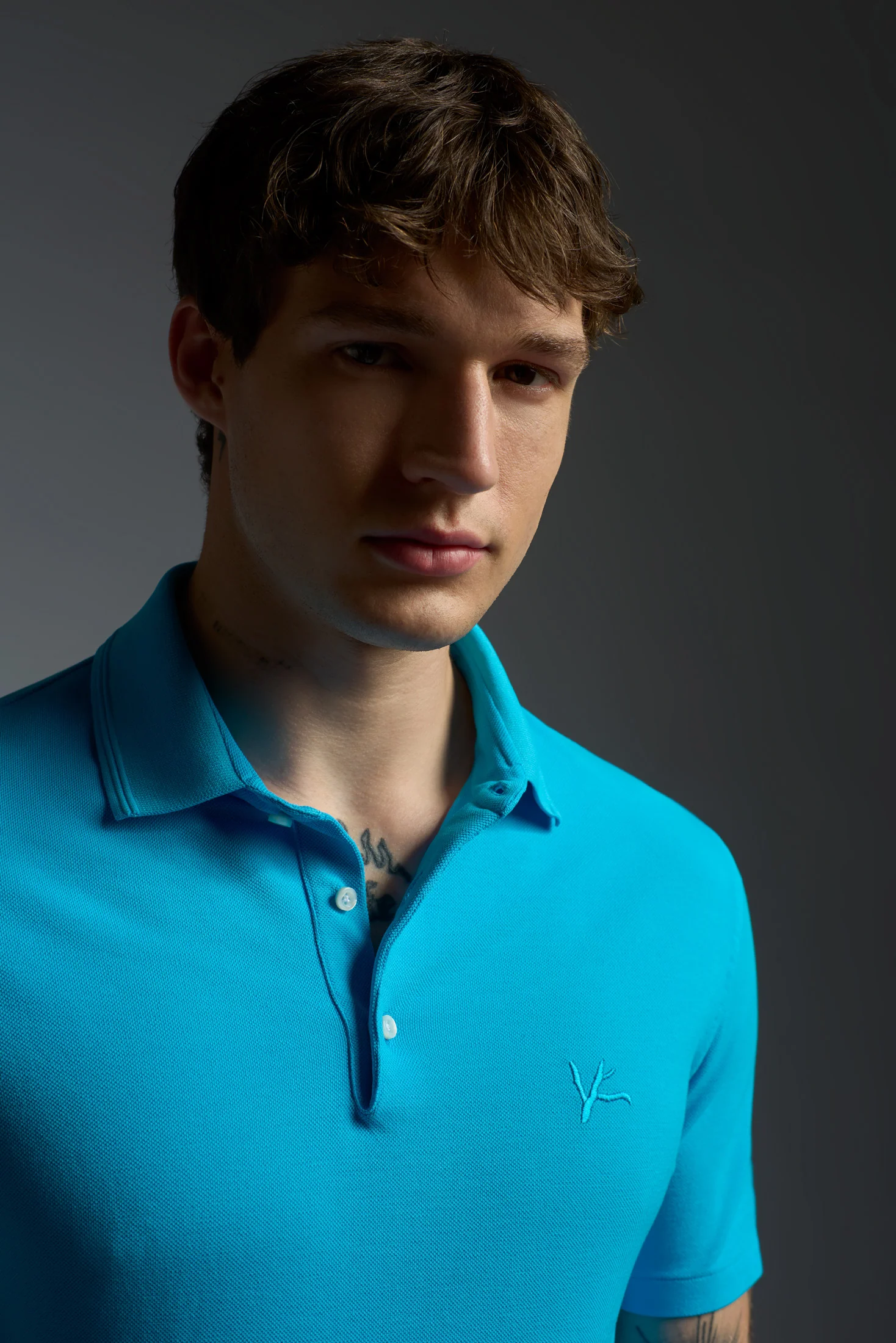 Garment Dyed Cotton Piquet Short Sleeve Polo - Image 17