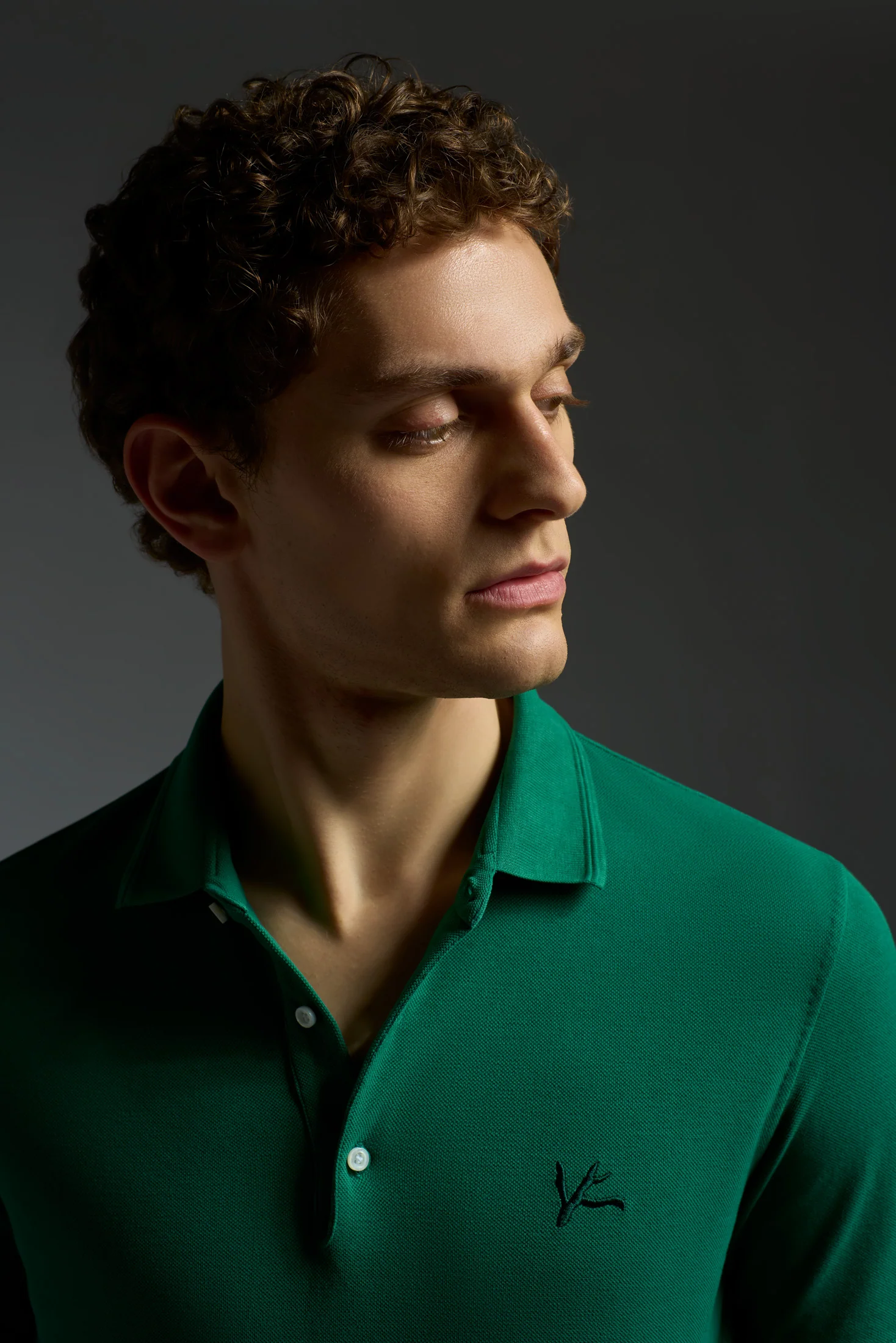 Garment Dyed Cotton Piquet Short Sleeve Polo - Image 8