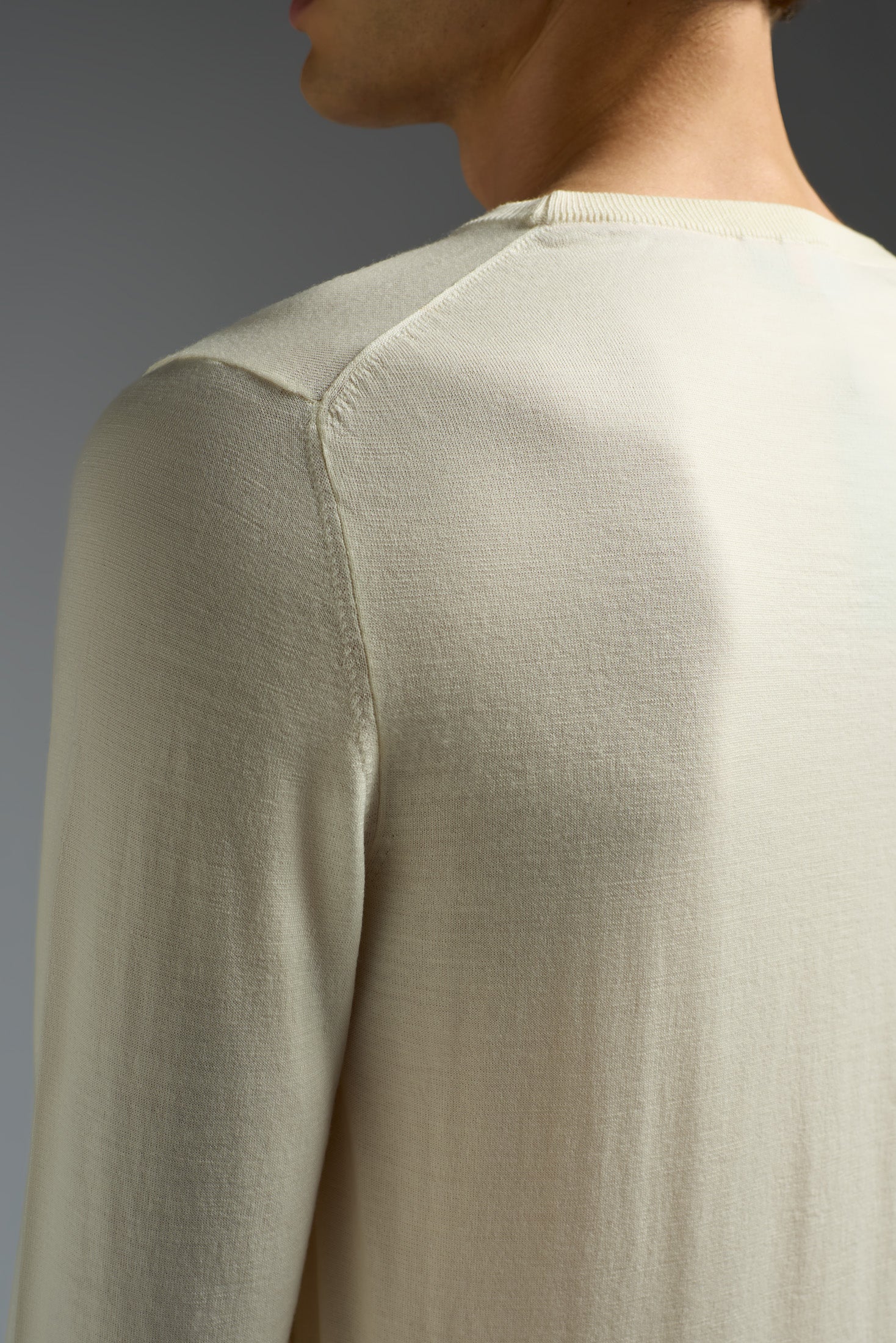 Crew Neck FILO DI CORALLO 15,5 MICRON - Image 5