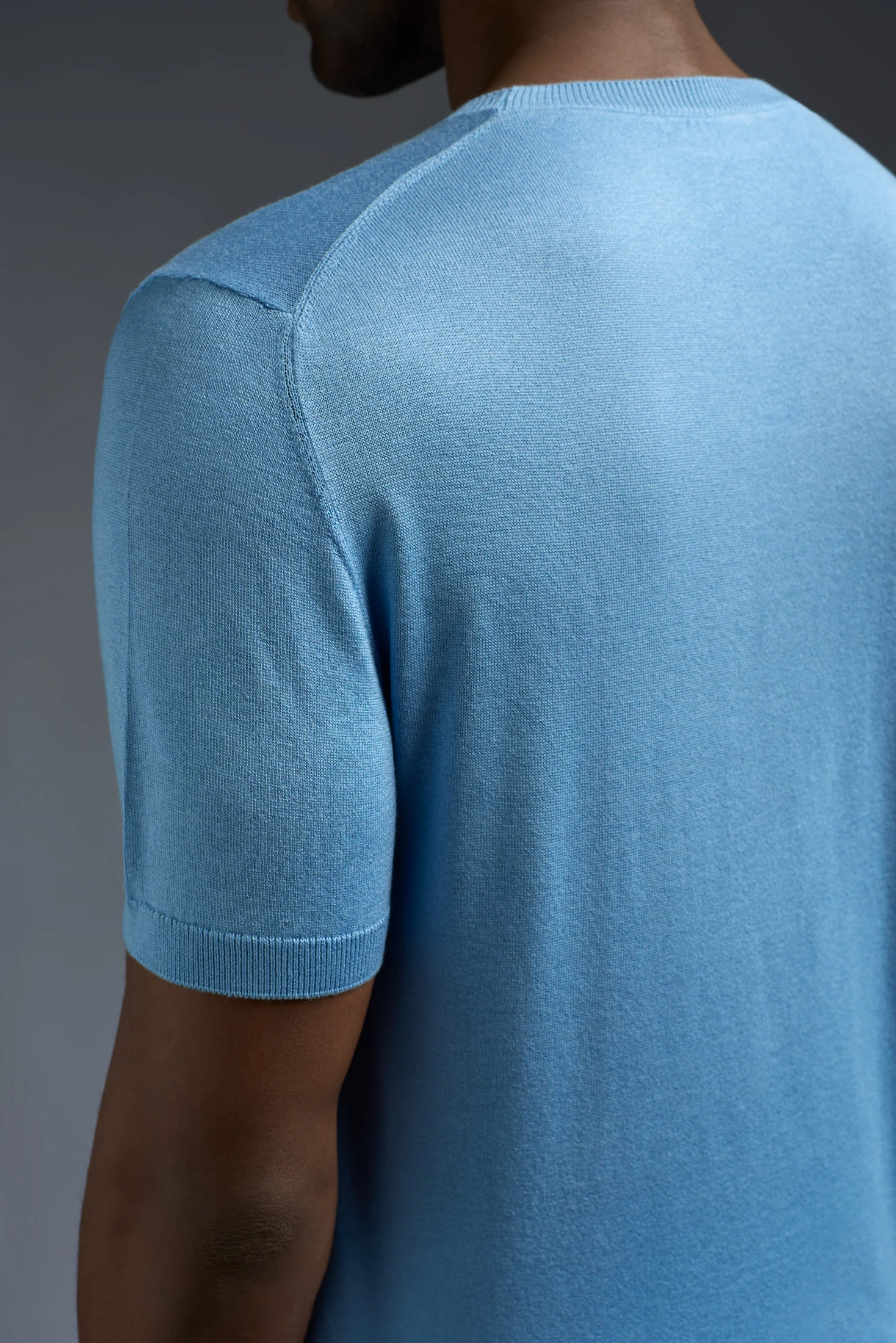 Mulkberry Silk and Cashmere T-Shirt - Image 5