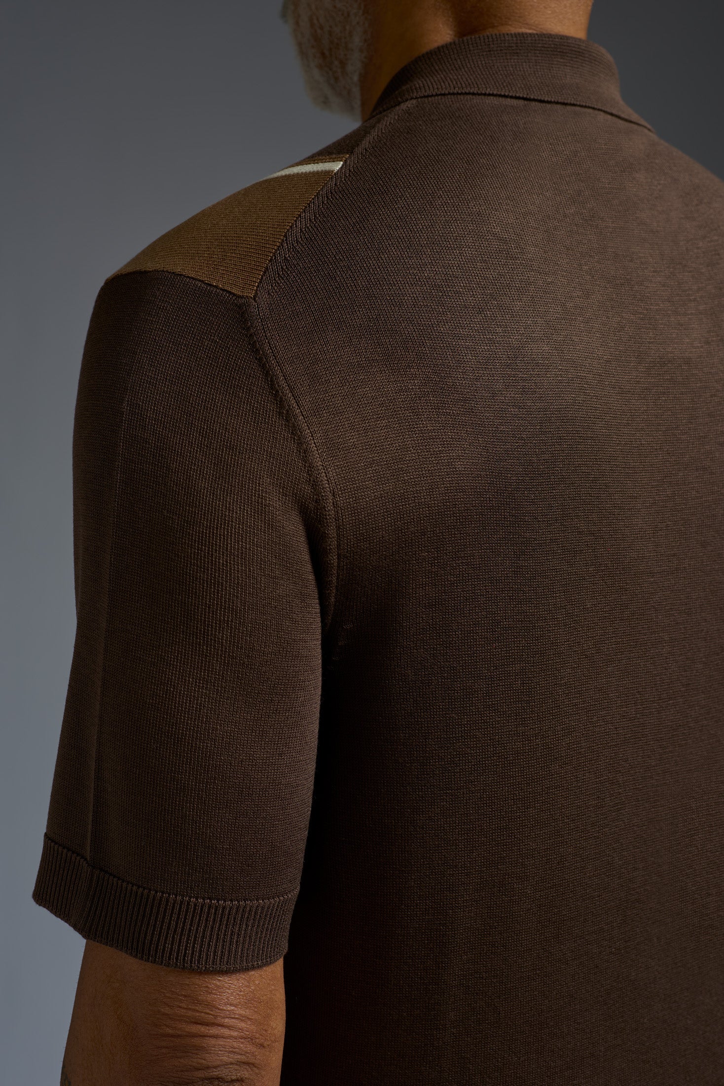 Mulberry Silk Colorblock Polo - Image 5