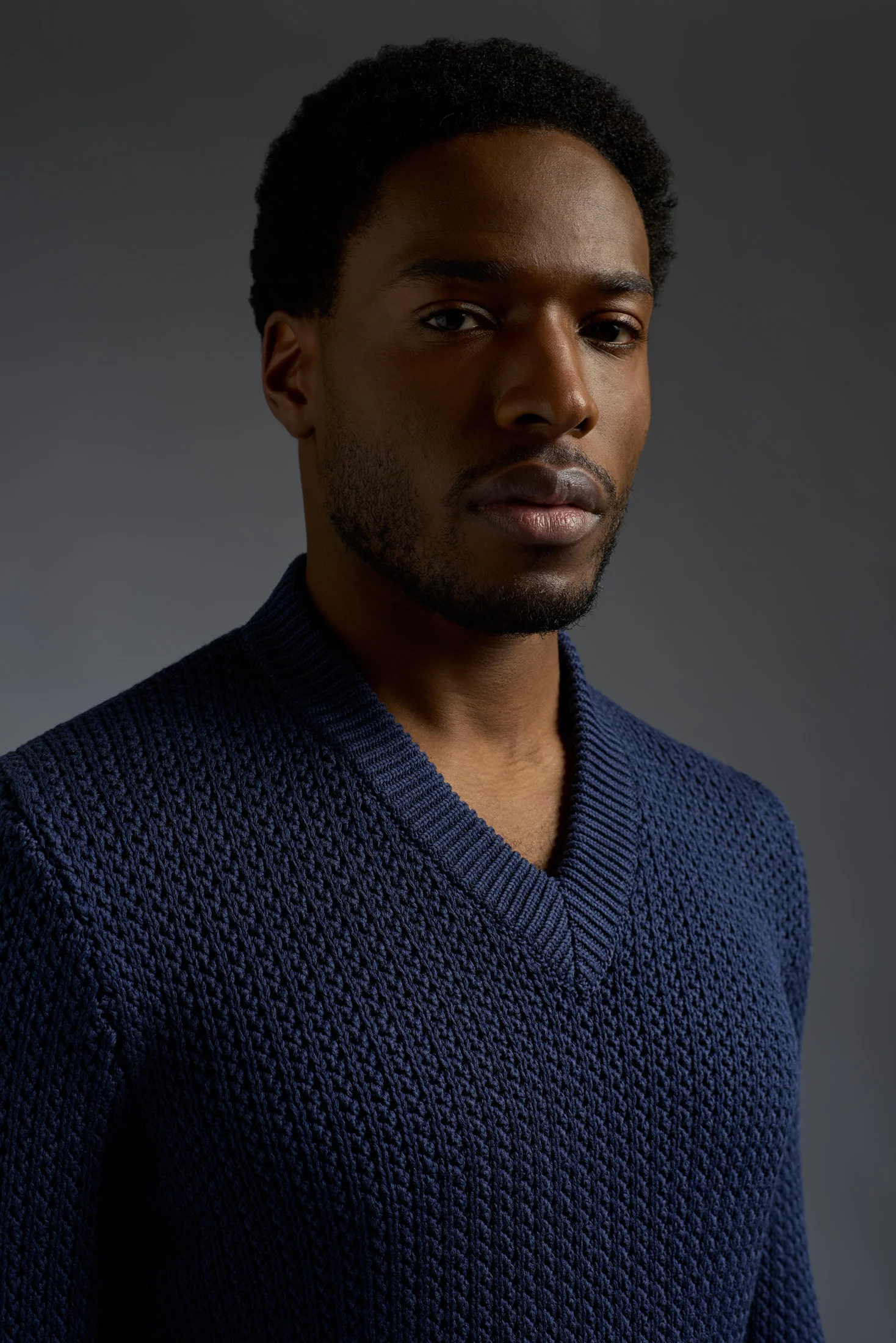 Silk and Cotton V-Neck - Image 3