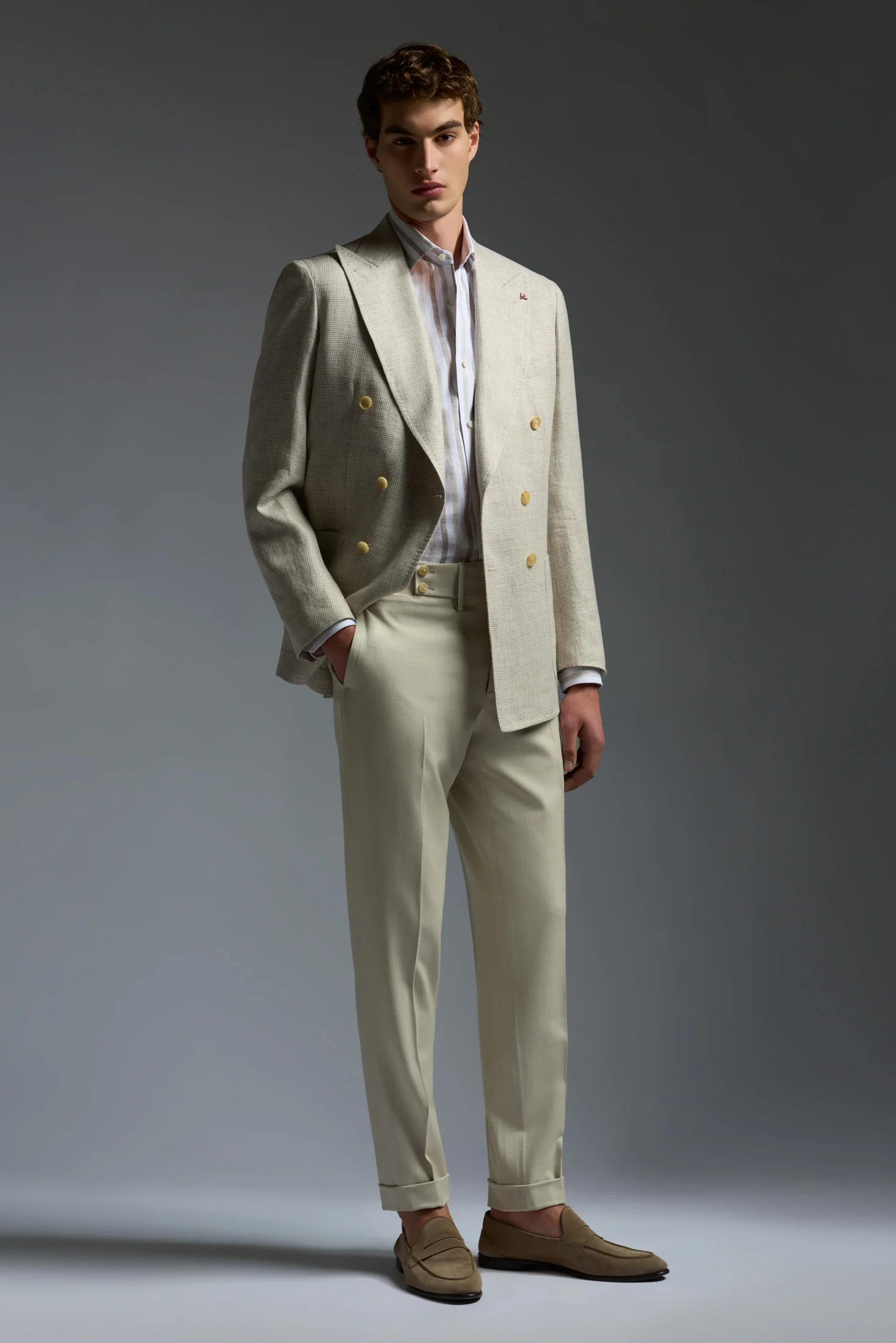 Linen Milano Mix Shirt - Image 12