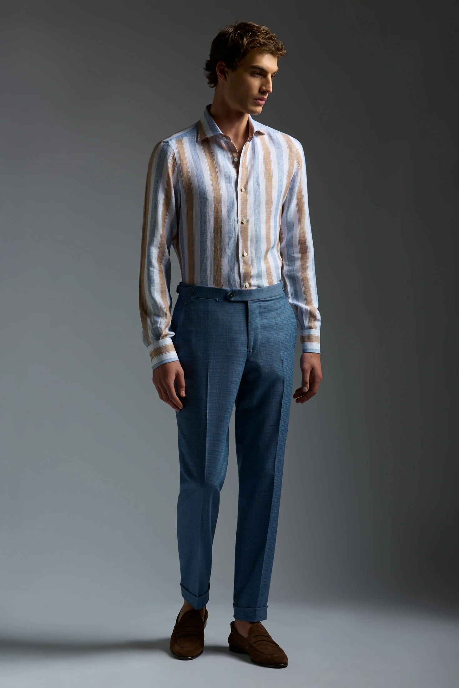 Linen Mix Dress Shirt - Image 2