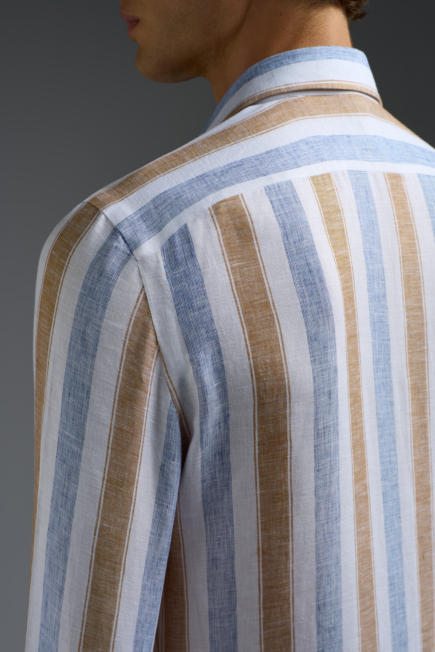 Linen Mix Dress Shirt - Image 5
