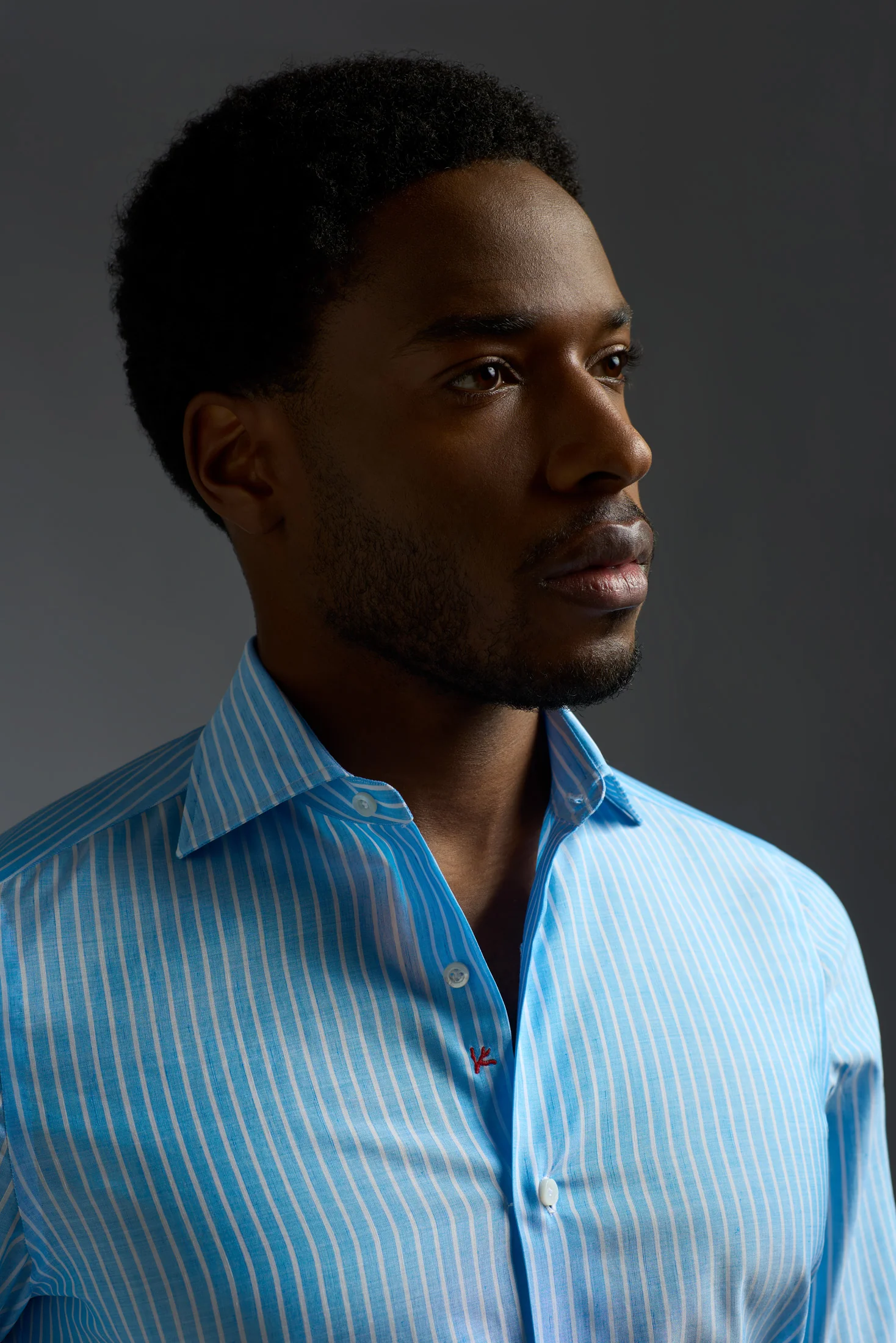 Cotton and Linen Mix Dress Shirt - Image 3