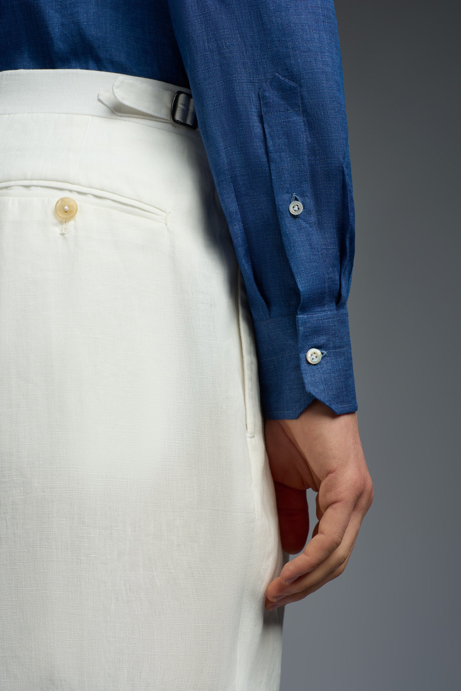 Linen Milano Mix Shirt - Image 19