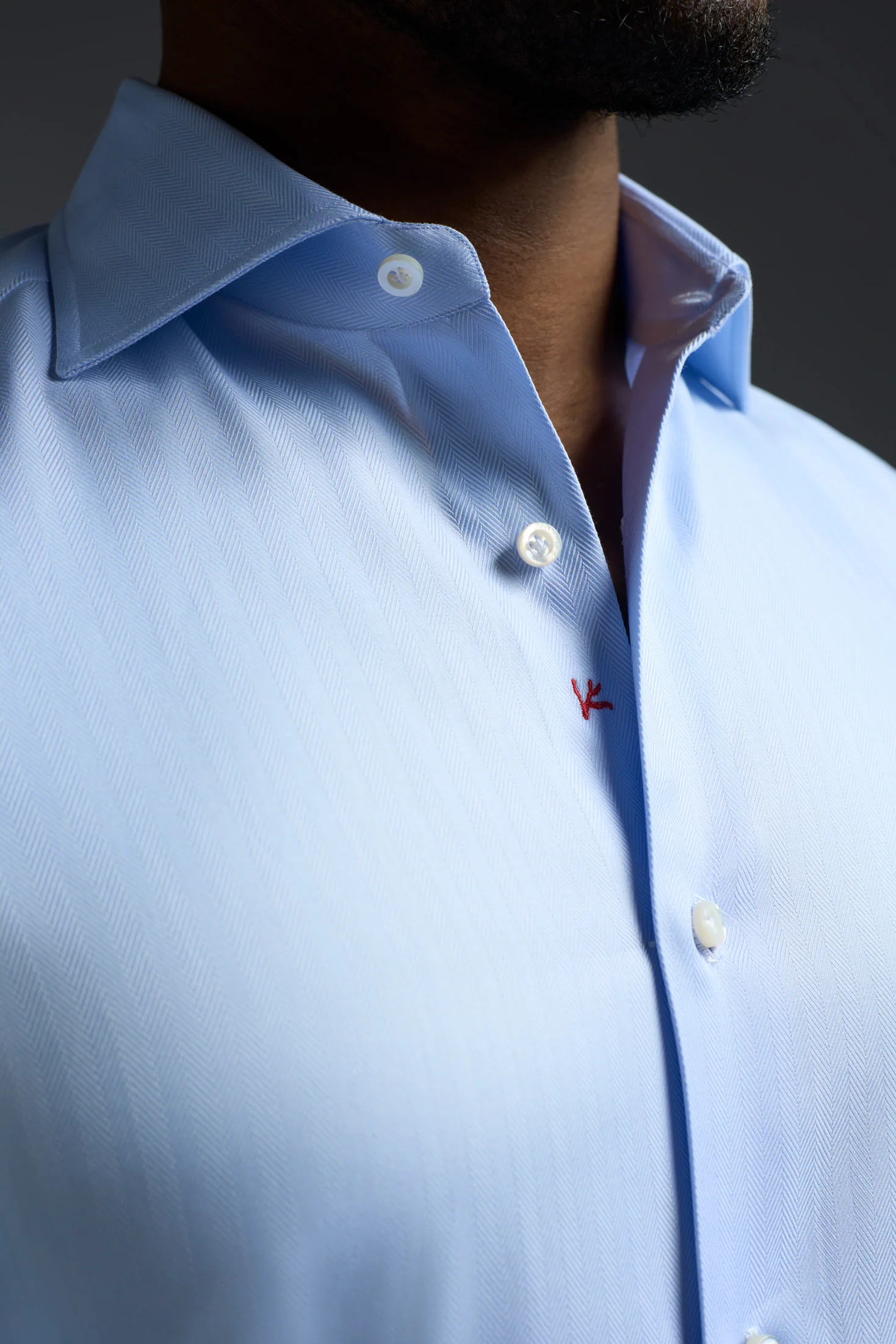 Cotton Mix Dress Shirt - Image 3