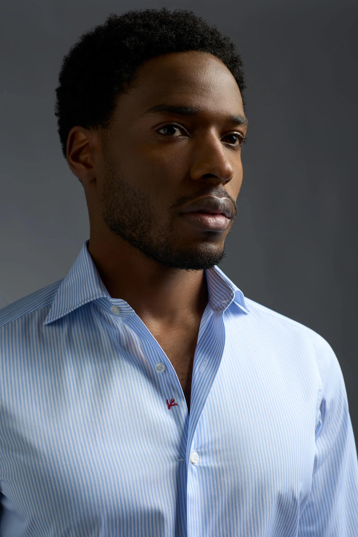 Cotton Mix Dress Shirt - Image 3