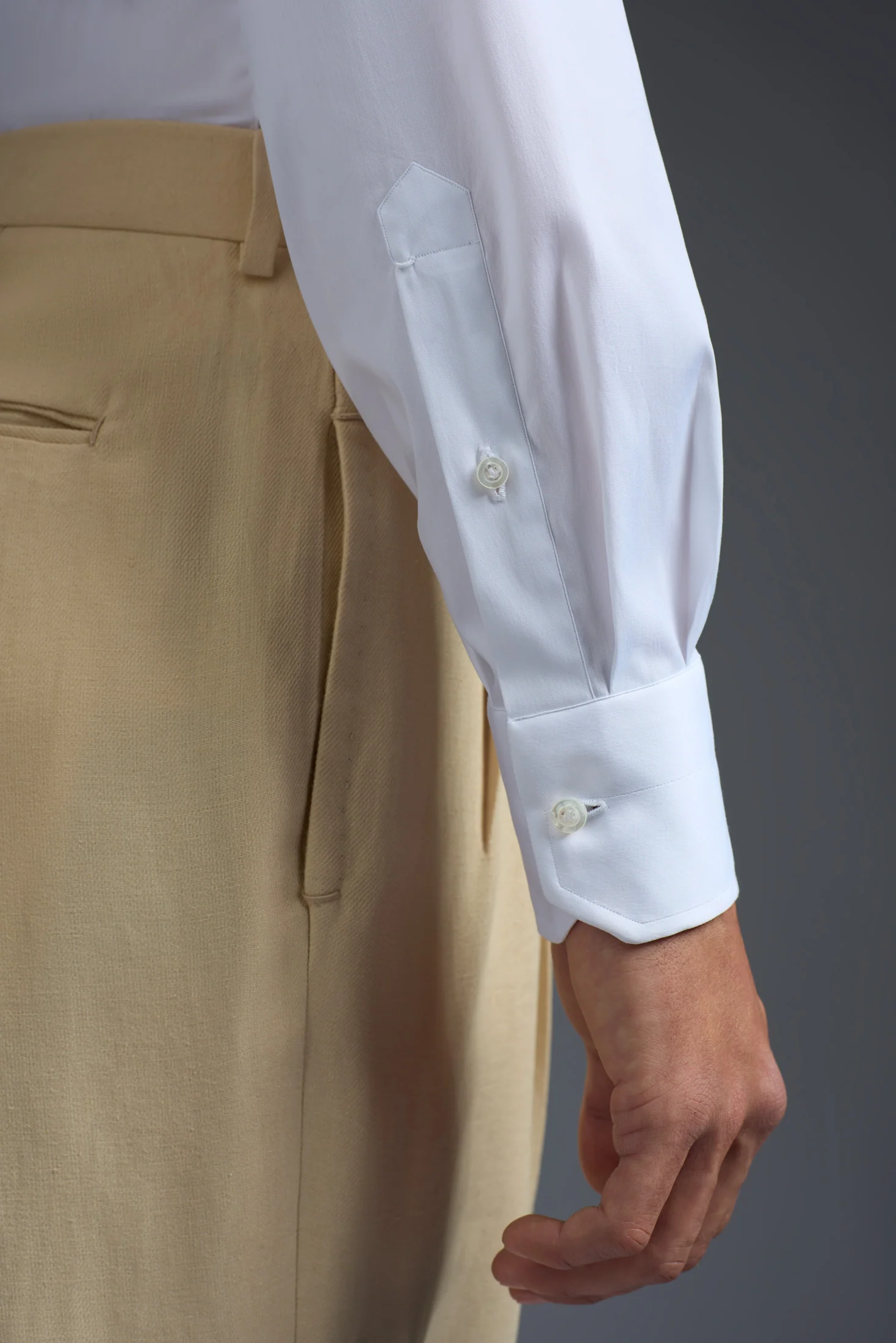 Cotton Comfort Mix Dress Shirt - Image 4
